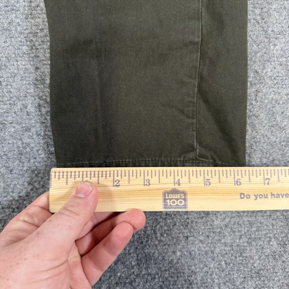 Rag & Bone Pants Mens 32x34 Olive Army Green Standard Issue Fit 2 Slim USA - Picture 11 of 12